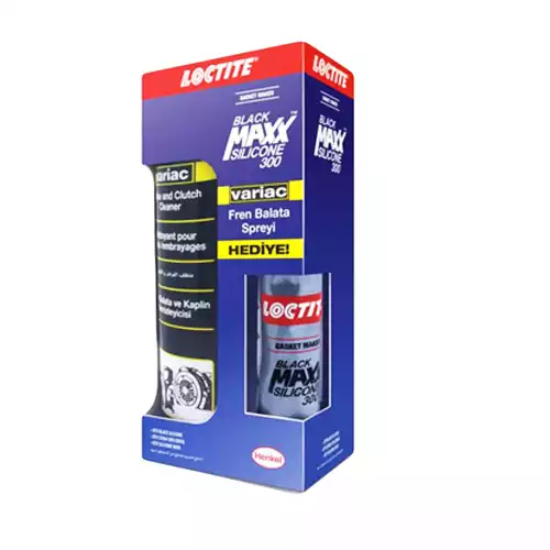 LOCTITE LoctiteSiyah Sıvı Conta + Balata spreyi hediyeli 2568115