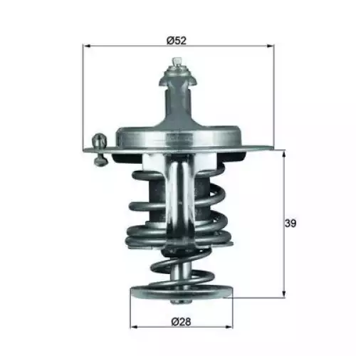 MAHLE Termostat MP75035080