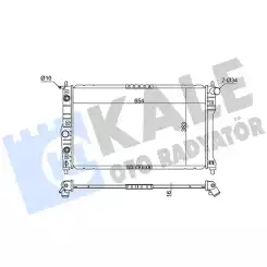 KALE Motor Su Radyatörü 345880