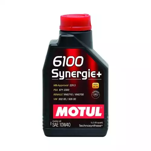 MOTUL Motul 6100 Synergıe+ 10W-40 1 Lt 108646