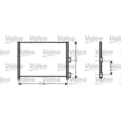 VALEO Klima Radyatörü Kondanser 818020