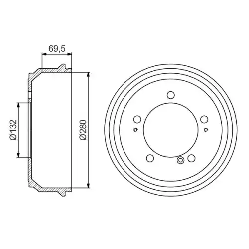 BOSCH Arka Fren Kampanası 0986477169