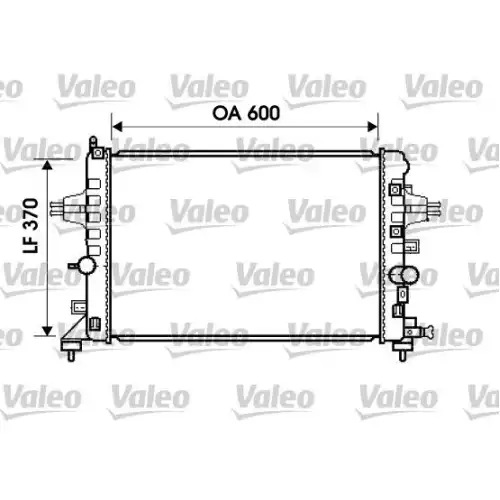 VALEO Motor Su Radyatörü 734382