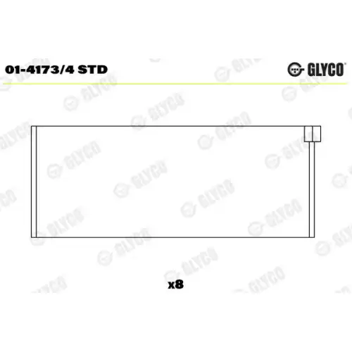 GLYCO KOL YATAK STD 01-4173/4 STD