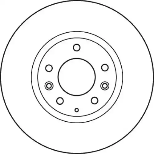 TRW Ön Fren Diski Havalı 299.5mm DF4974S