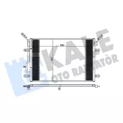 KALE Klima Radyatörü Kondanser 375700