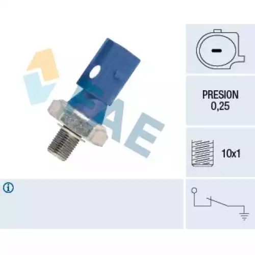 FAE Yağ Müşürü Mavi FAE 12870