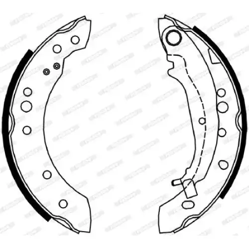 FERODO Arka Fren Balatası Kampana FSB4051