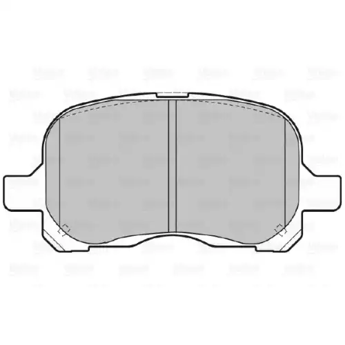VALEO Ön Fren Balatası Tk 598579