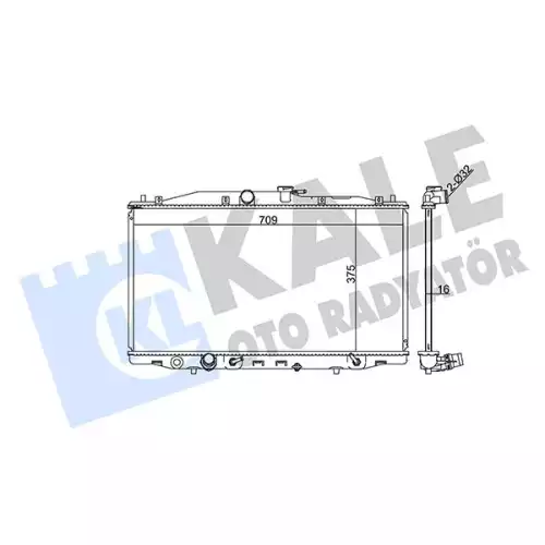 KALE Motor Su Radyatörü 384100