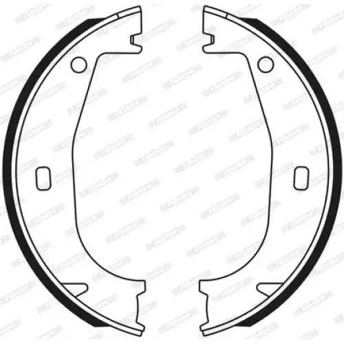 FERODO Arka Fren Balatası Kampana FSB546