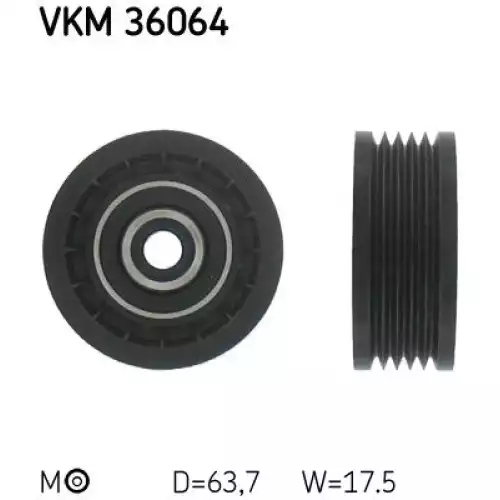 SKF V Kayış Gergi Rulmanı VKM36064