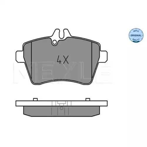 MEYLE Ön Fren Balatası 0252407719