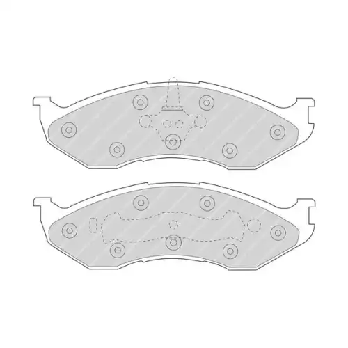 FERODO Ön Fren Balatası FDB929