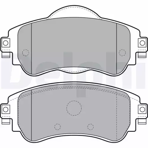 DELPHI Ön Fren Balatası Tk LP2228