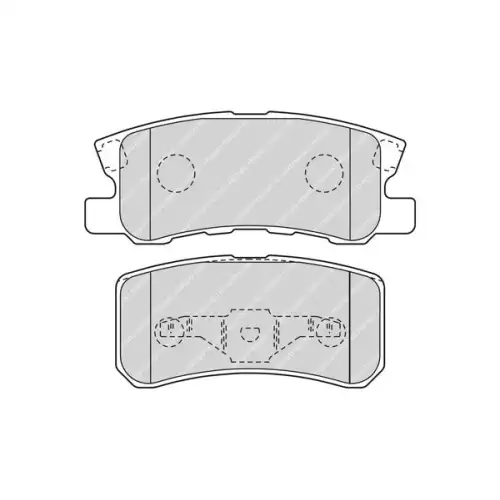 FERODO Arka Fren Balatası Tk FDB1604