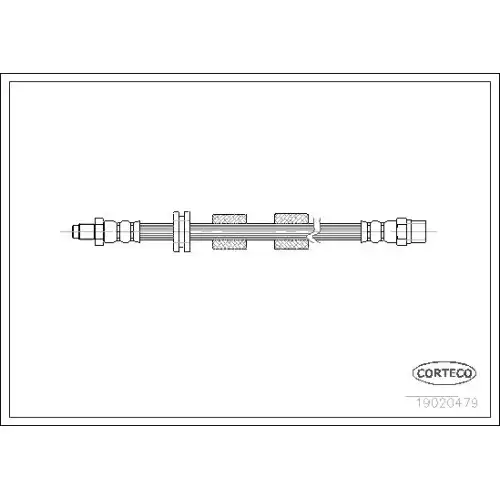 CORTECO Fren Hortumu Ön 420Mm 19020479