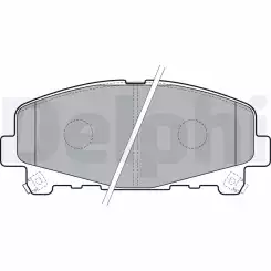 DELPHI Ön Fren Balatası Tk LP2166