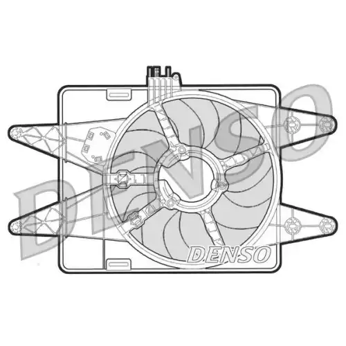 DENSO Fan Motoru Klimasız DER09023