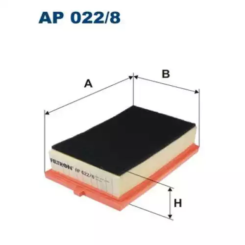 FILTRON Hava Filtre Süngerli AP022/8