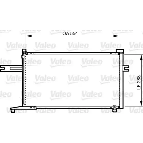 VALEO Klima Radyatörü Kondenser 814300