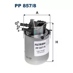 FILTRON Yakıt Filtre PP857/8