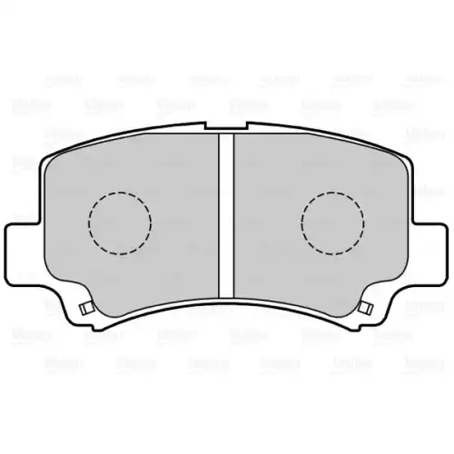 VALEO Ön Fren Balatası Tk 670079