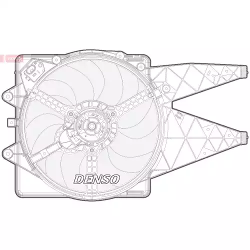 DENSO Fan Motoru Klimasız DER09092