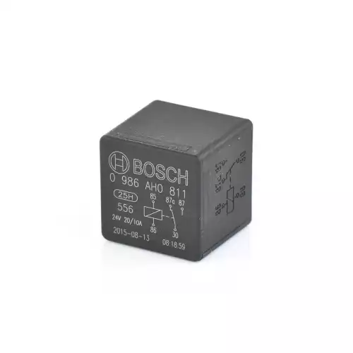 BOSCH 24V 5 Pinli Braketsiz Co Mini Role 0986AH0811