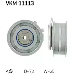 SKF Eksantrik Kayış Triger Gegi Rulmanı VKM11113