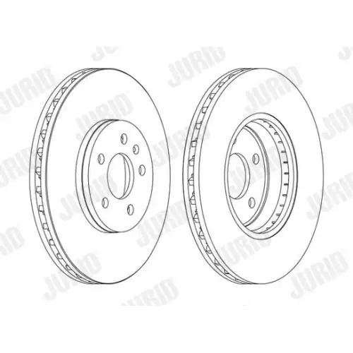 JURID Ön Fren Diski Adet 320mm 562511JC1