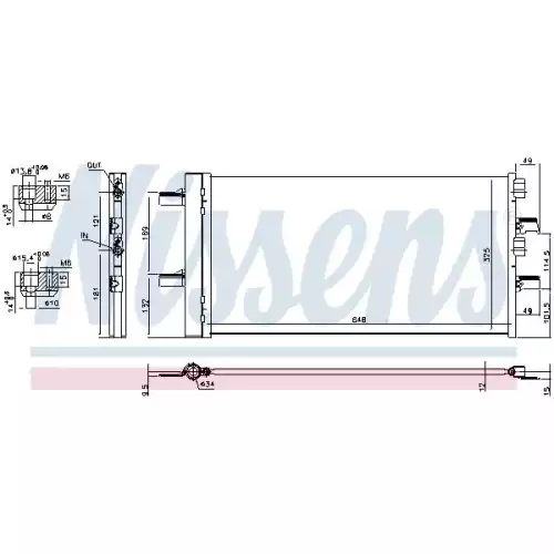 NISSENS Klima Radyatörü 940741