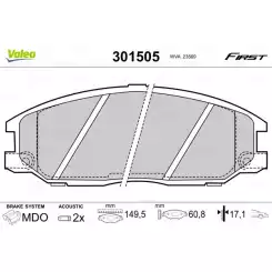 VALEO Arka Fren Balatası Tk 301505