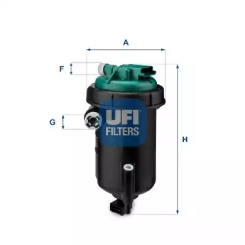 UFI Mazot Filtre Komple 55.148.00