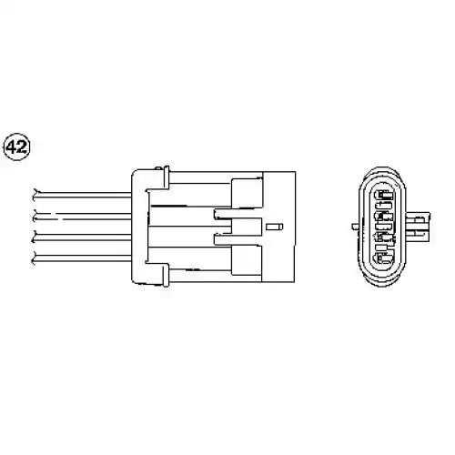 NGK Lamda Oksijen Sensörü Katalızatör NGK 94810