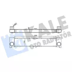 KALE Turbo Radyatörü İntercooler 348000