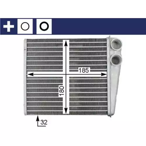 MAHLE Kalorifer Radyatörü AH208000S