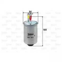 VALEO Yakıt Filtresi Mazot 587503