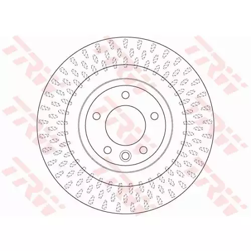TRW Arka Fren Diski DF6528S