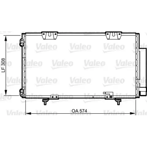 VALEO Klima Radyatörü Kondenser 817802