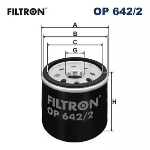 FILTRON Yağ Filtre OP642/2