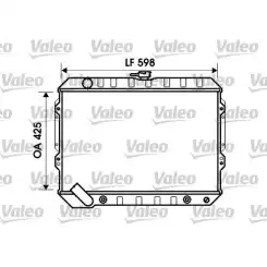 VALEO Motor Su Radyatörü 734809