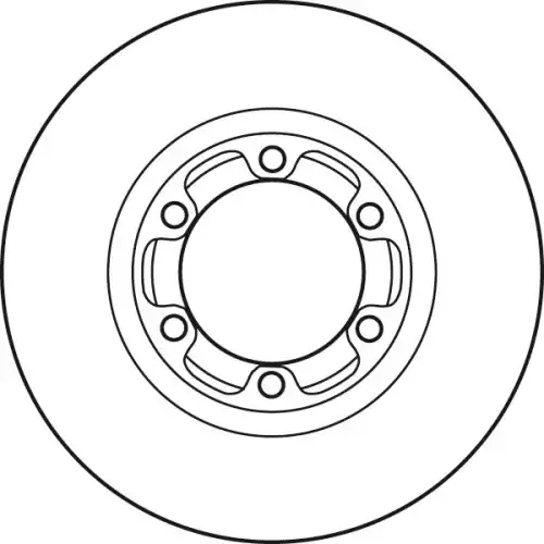 TRW Ön Fren Diski Havalı 255.6mm DF4897