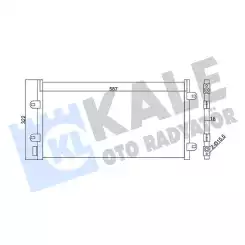 KALE Klima Radyatörü Kondanser Brazing 350565