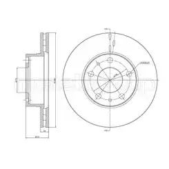 METELLI Ön Fren Diski Havalı 280 Mm 23-0340