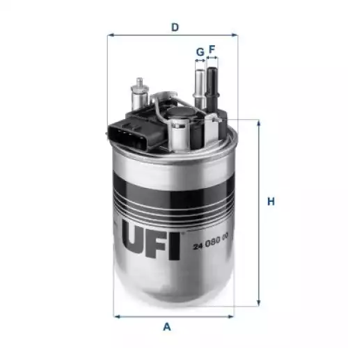 UFI Mazot Filtre 24.080.00