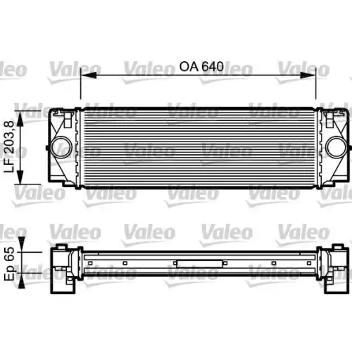 VALEO Turbo İntercooler Radyatörü 817994