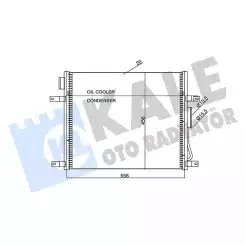 KALE Klima Radyatörü Kondanser 345660