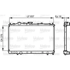 VALEO Motor Su Radyatörü 732612