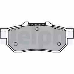 DELPHI Arka Fren Balatası Tk LP1456